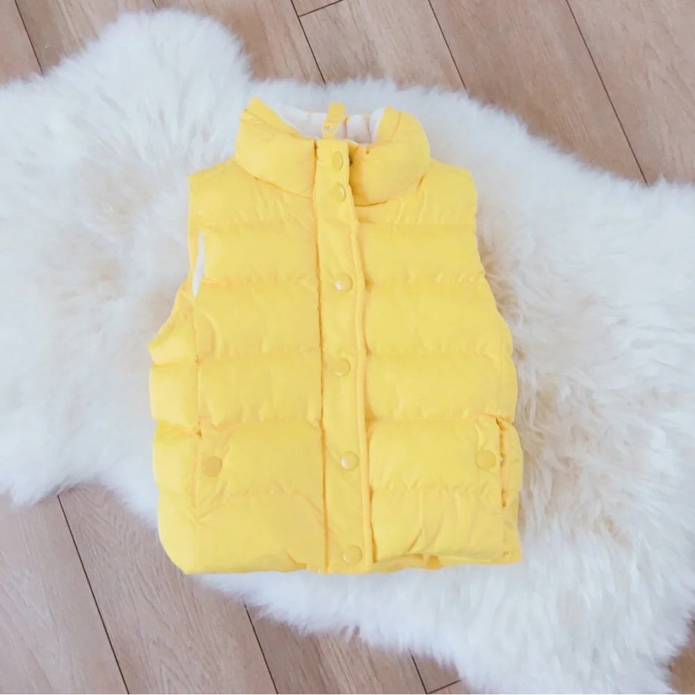 Old Navy yellow vest